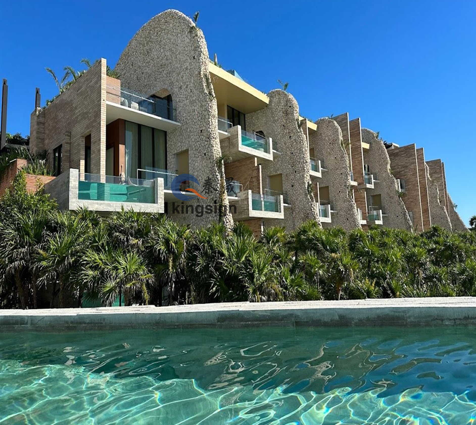 Kingsign ऍक्रेलिक पूल विंडो आणि व्ह्यूइंग पॅनेल